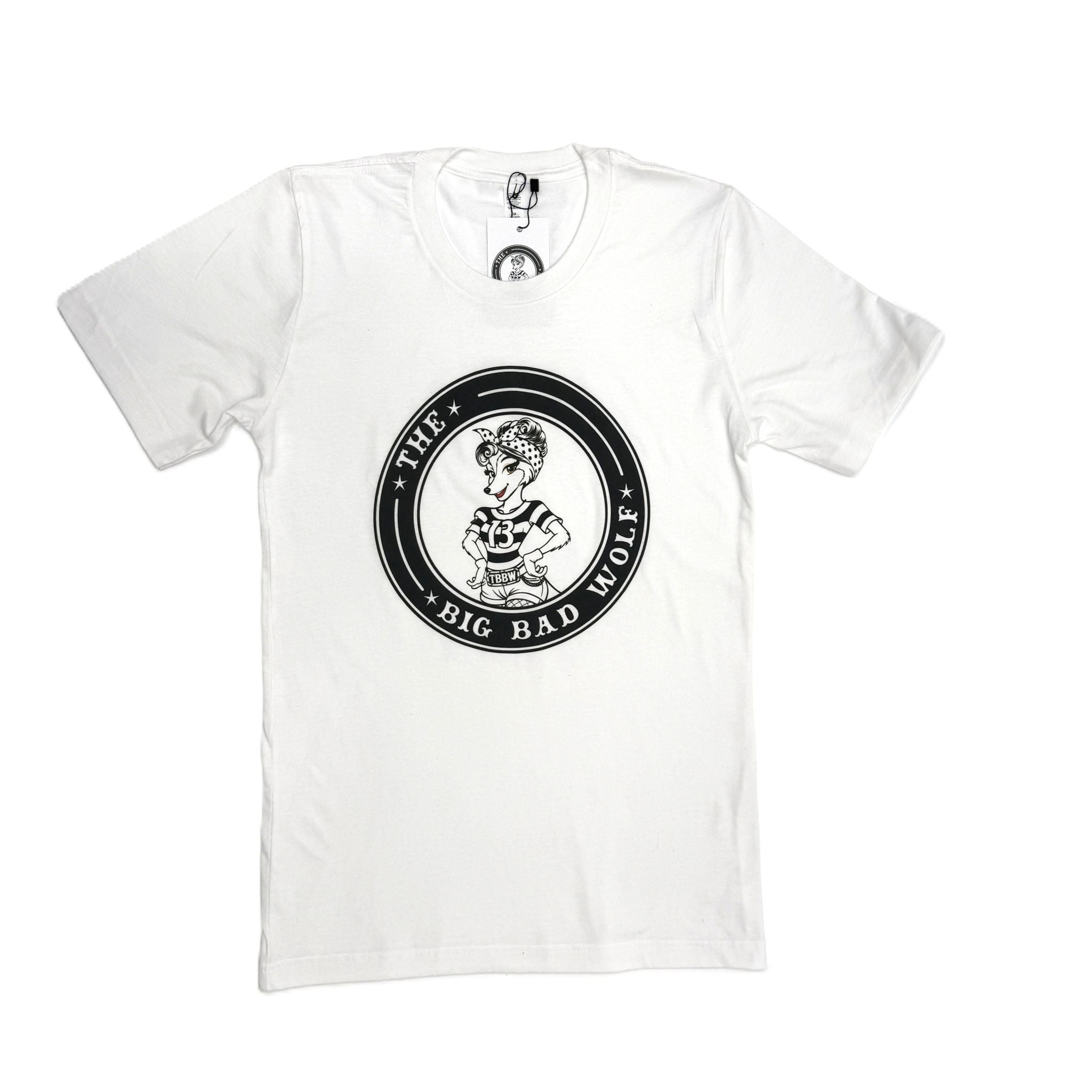 She Wolf Logo Black & White T-Shirt