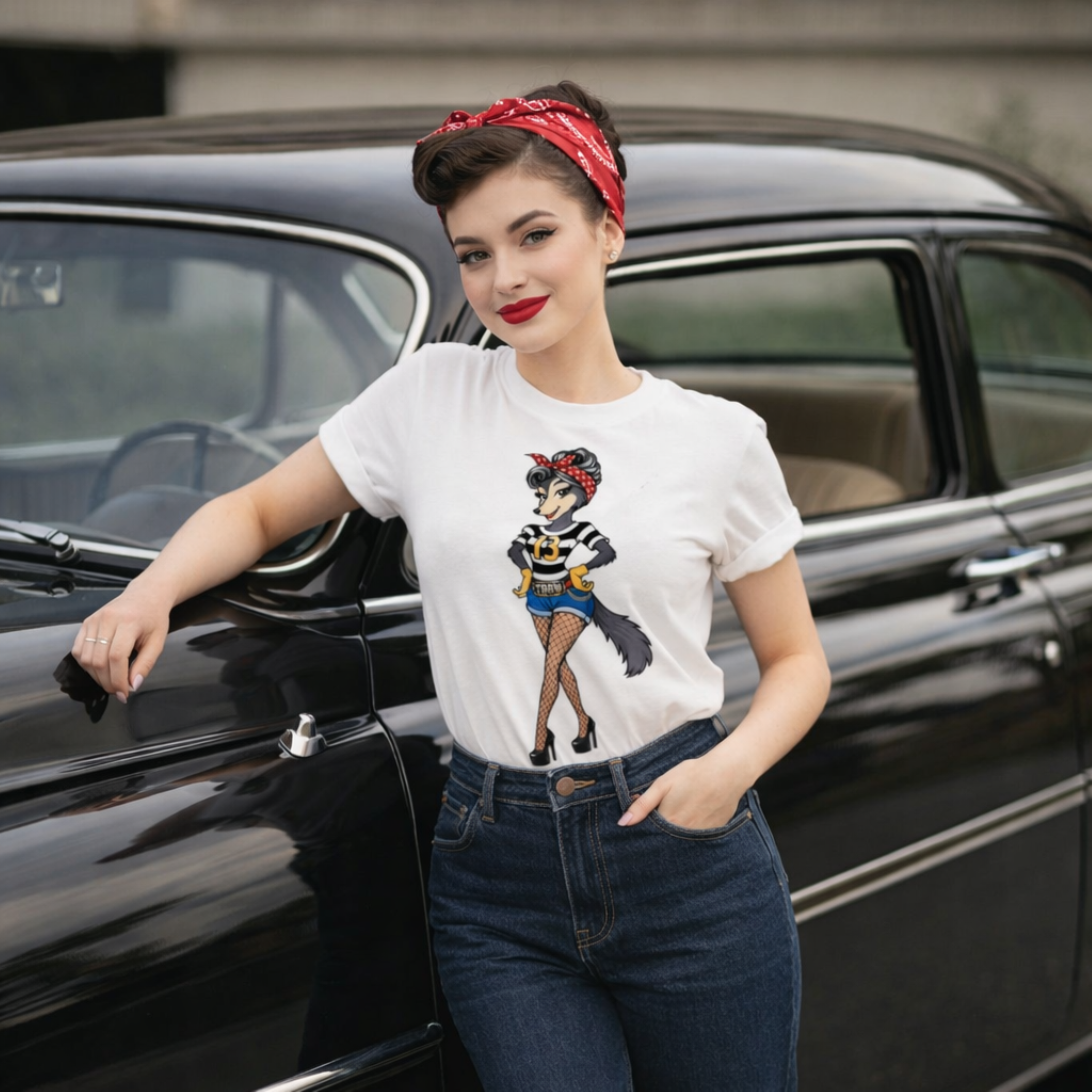 She Wolf Strut T-shirt