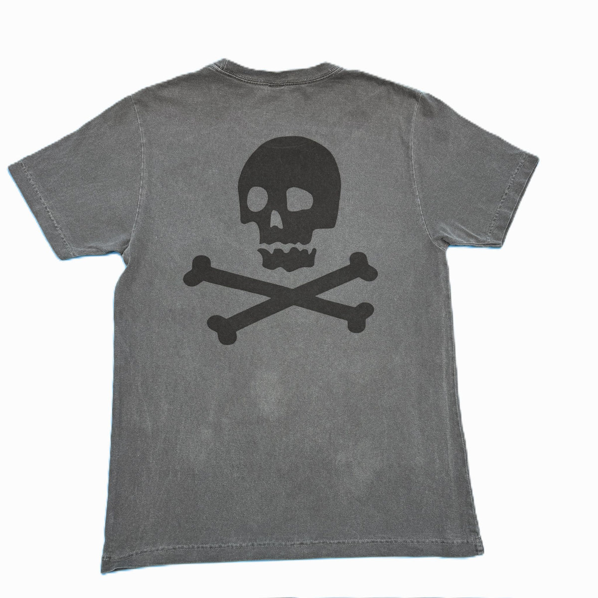 Heavyweight Garment Dyed Vintage Wash Skull T-shirt
