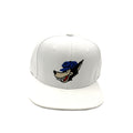 White Big Bad Wolf Flatback Hat