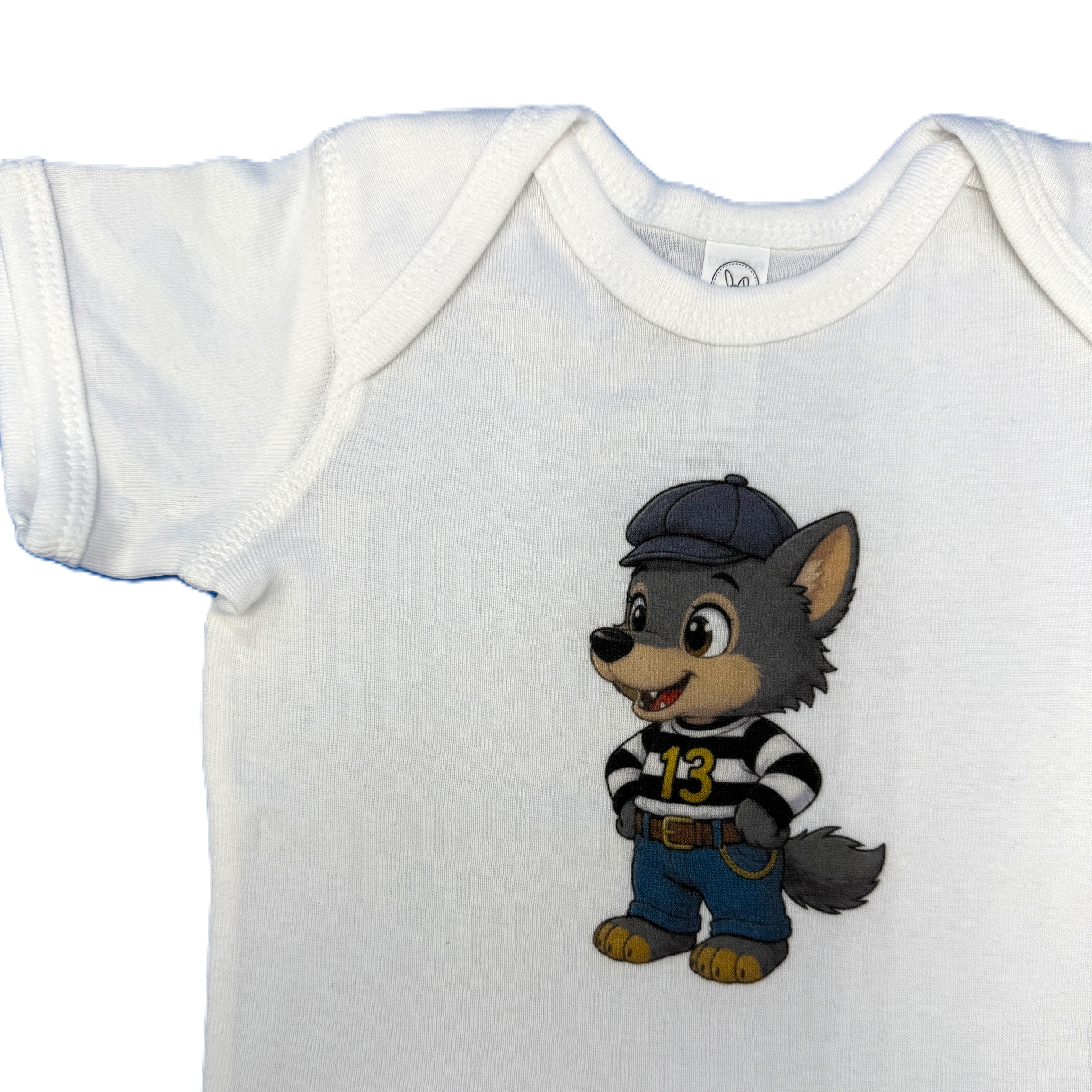 Lobo White Onesie