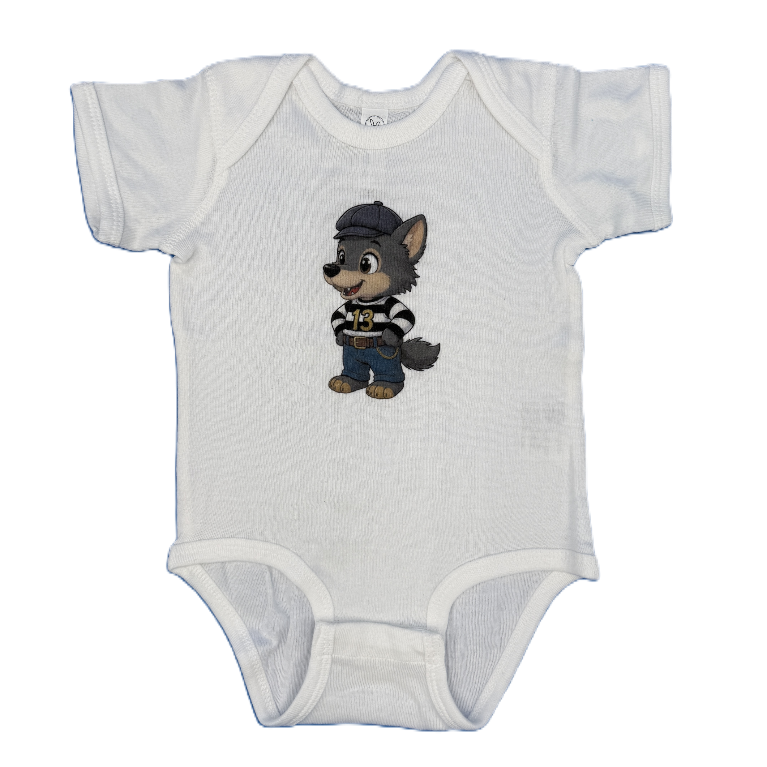 Lobo White Onesie