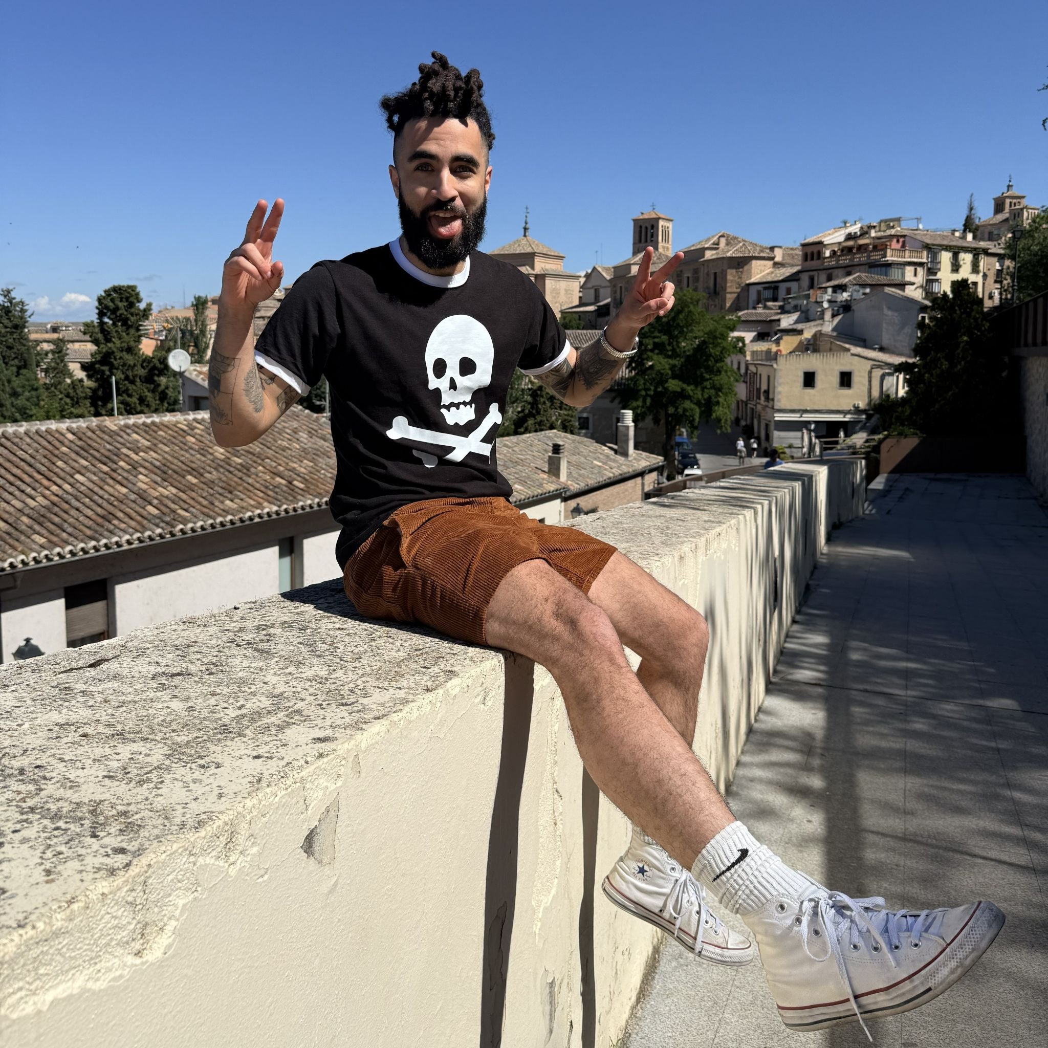 Skull Ringer T-Shirt