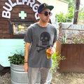Heavyweight Garment Dyed Vintage Wash Skull T-shirt